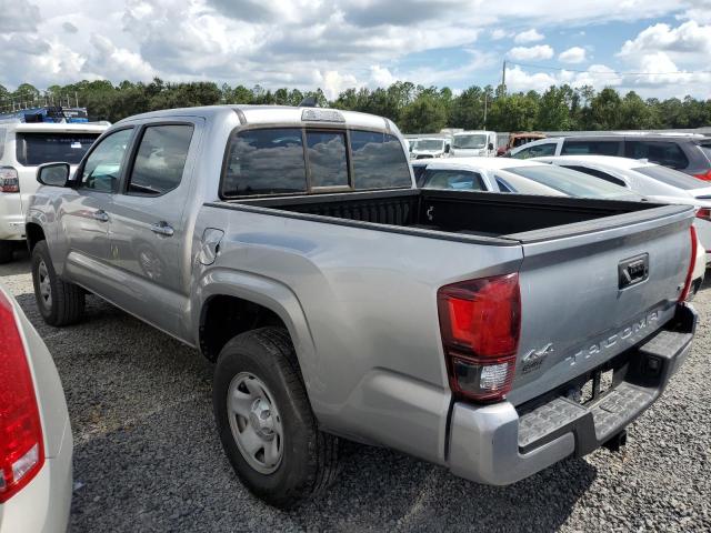 TOYOTA TACOMA DOU 2021 silver  gas 3TYCZ5ANXMT027353 photo #3