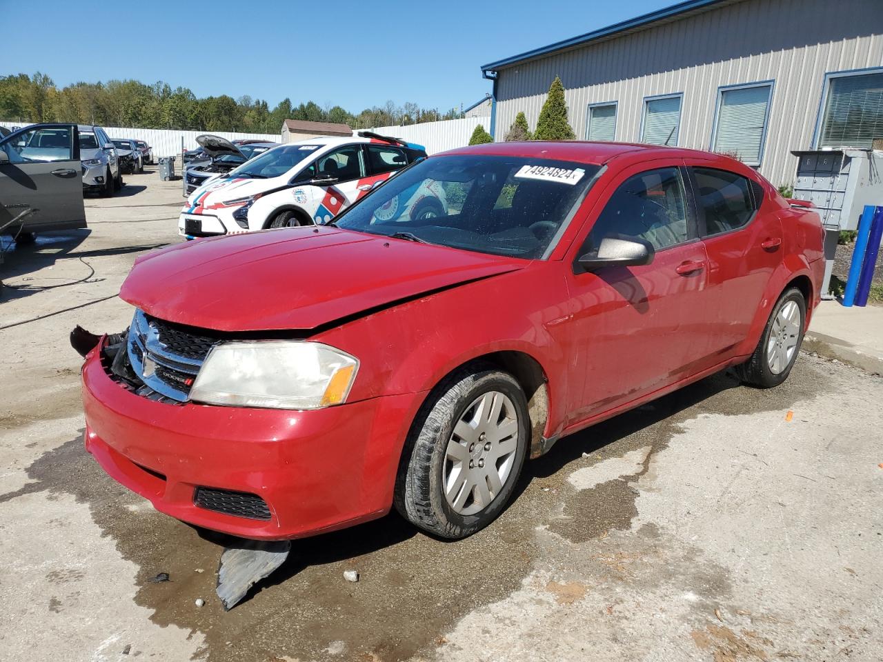 Lot #2996661604 2014 DODGE AVENGER SE