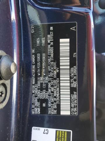 VIN 2T2HZMDAXNC327954 2022 LEXUS RX350 no.14