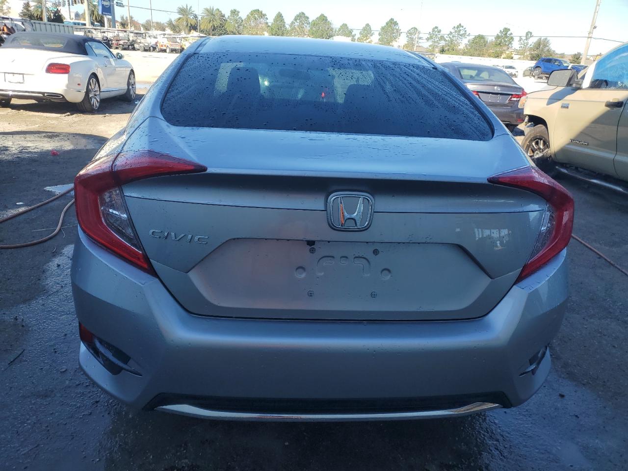 Lot #2989157946 2021 HONDA CIVIC LX