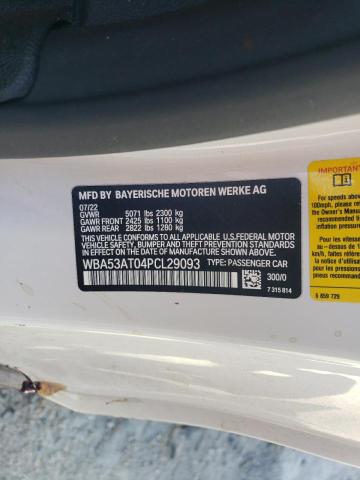 2023 BMW M440I WBA53AT04PCL29093