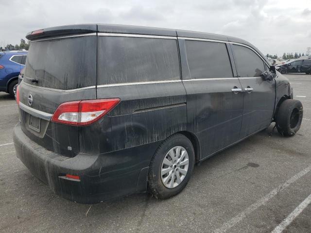 NISSAN QUEST 2012 black  gas JN8AE2KP3C9045708 photo #4