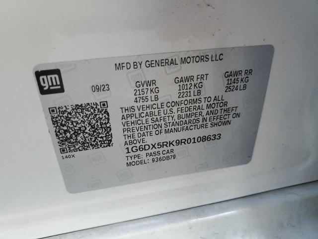 2024 CADILLAC CT5 LUXURY - 1G6DX5RK9R0108633