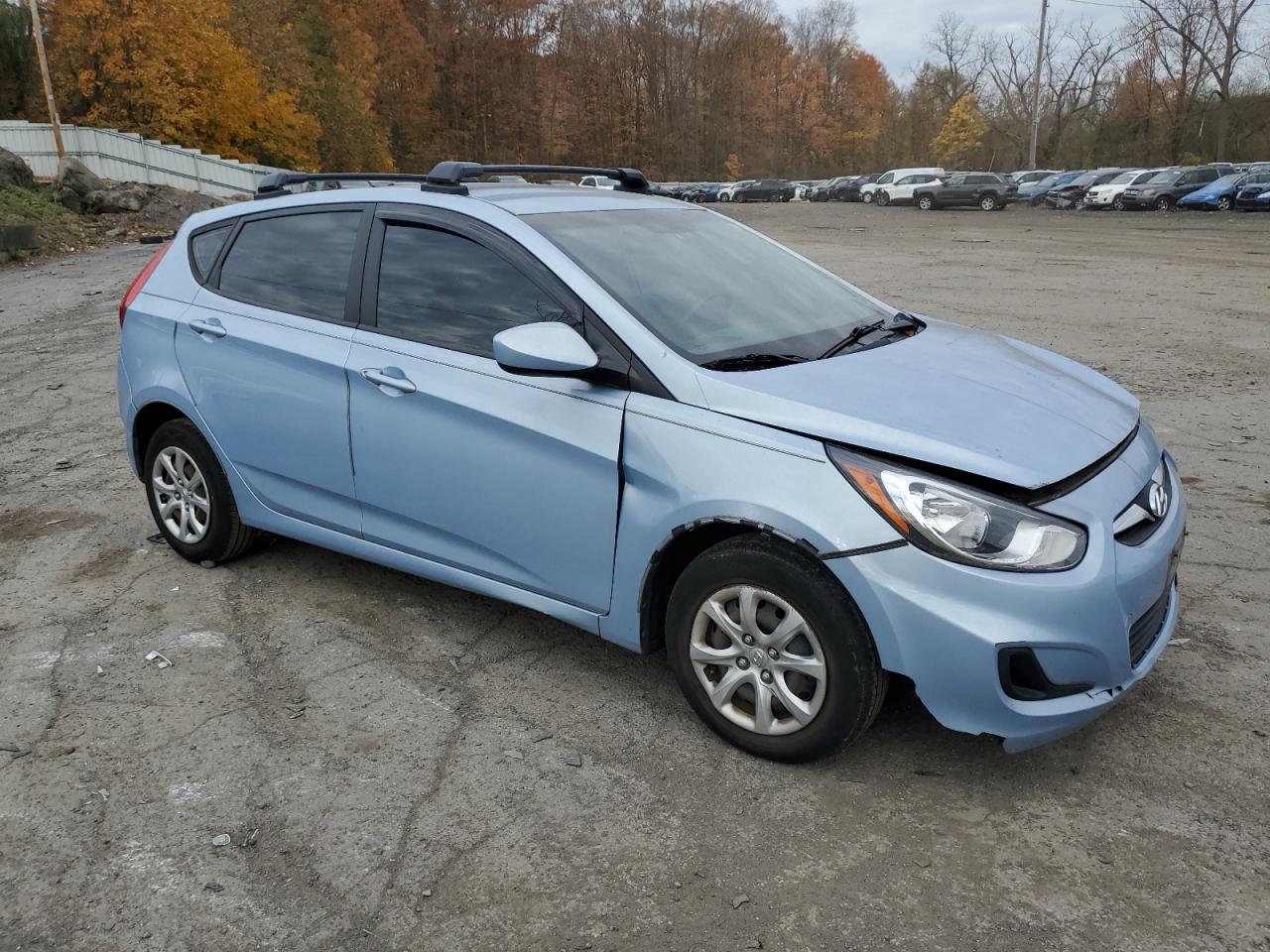 Lot #2996556598 2013 HYUNDAI ACCENT GLS