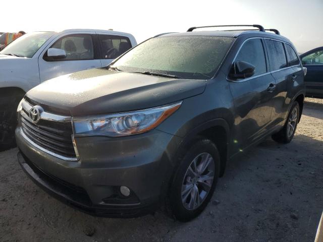 VIN 5TDJKRFH0FS157565 2015 Toyota Highlander, Xle no.1