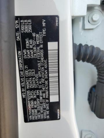 2015 VOLVO XC70 T5 PL YV440MBM7F1221295