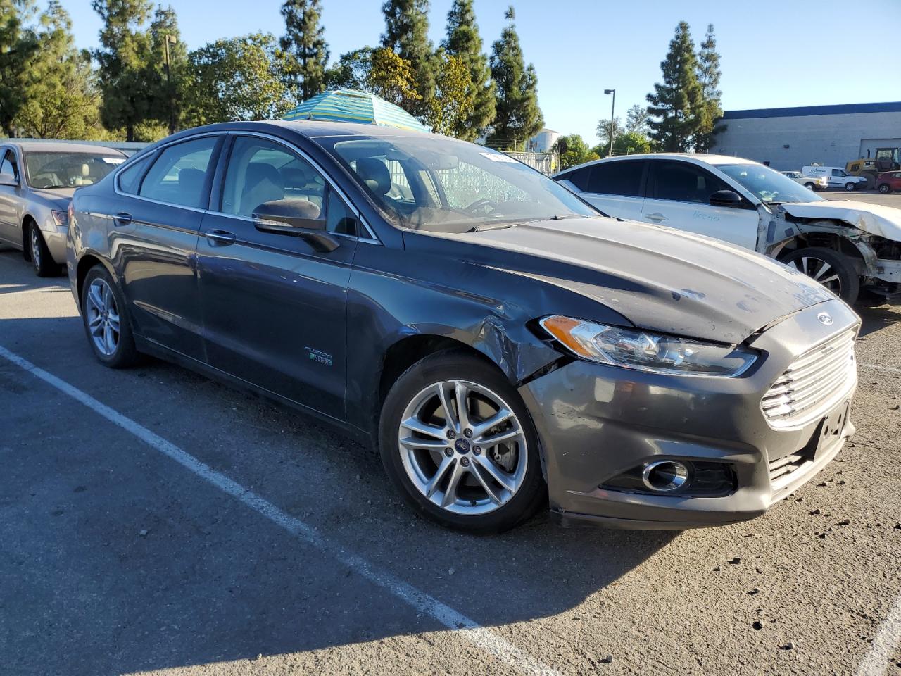 Lot #3034348085 2016 FORD FUSION TIT