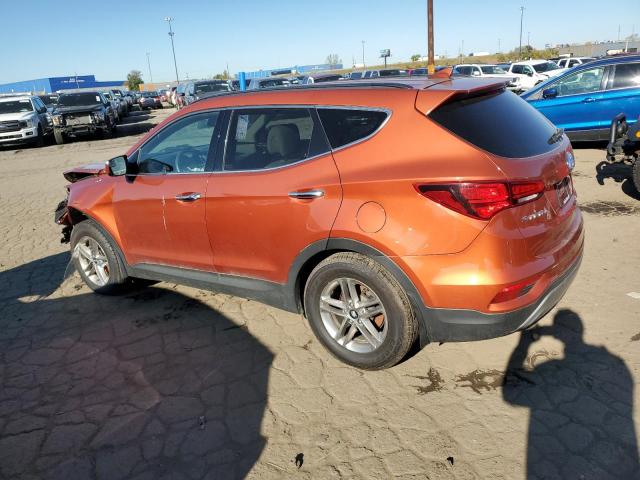 HYUNDAI SANTA FE S 2018 orange  gas 5XYZU3LBXJG522074 photo #3