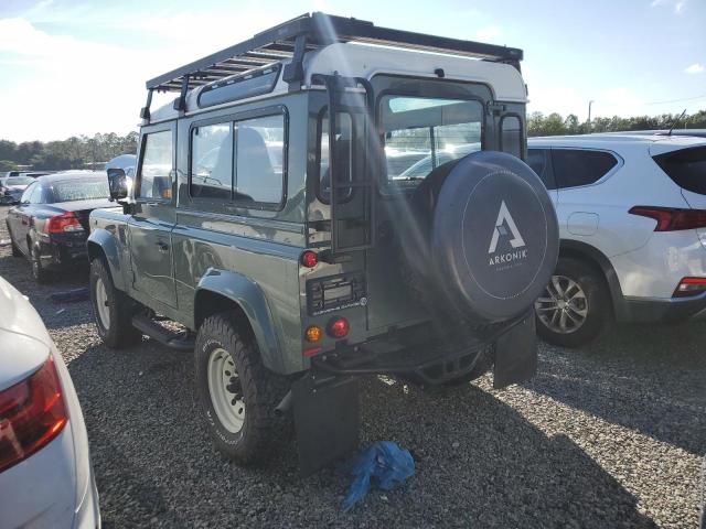 LAND ROVER DEFENDER 1992 green   SALLDVAF8JA917701 photo #3