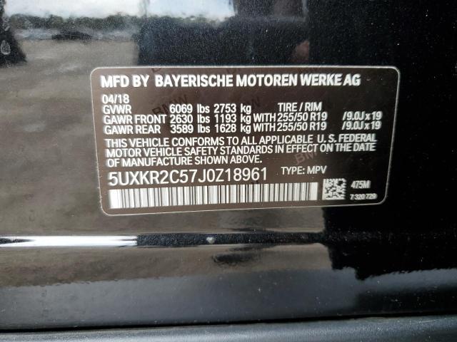 2018 BMW X5 SDRIVE3 - 5UXKR2C57J0Z18961