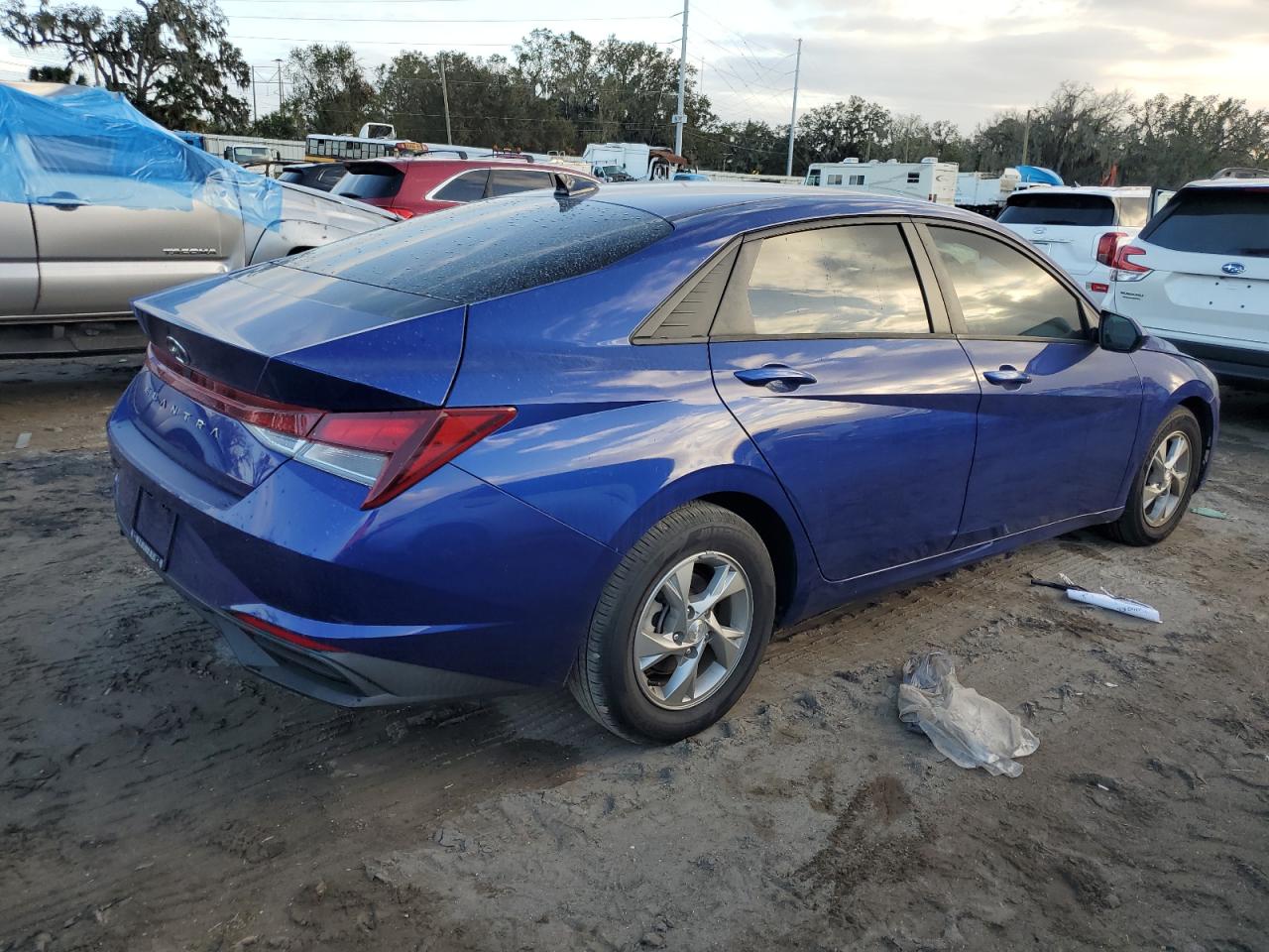 Lot #2989157973 2021 HYUNDAI ELANTRA SE