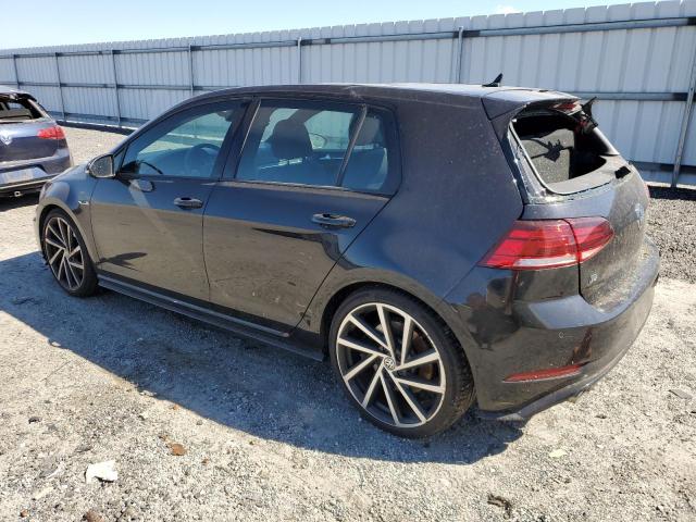 VOLKSWAGEN GOLF R 2019 black  gas WVWWA7AU1KW182115 photo #3