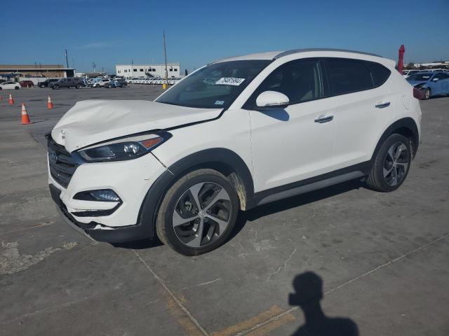 HYUNDAI TUCSON VAL 2018 white  gas KM8J33A28JU693242 photo #1