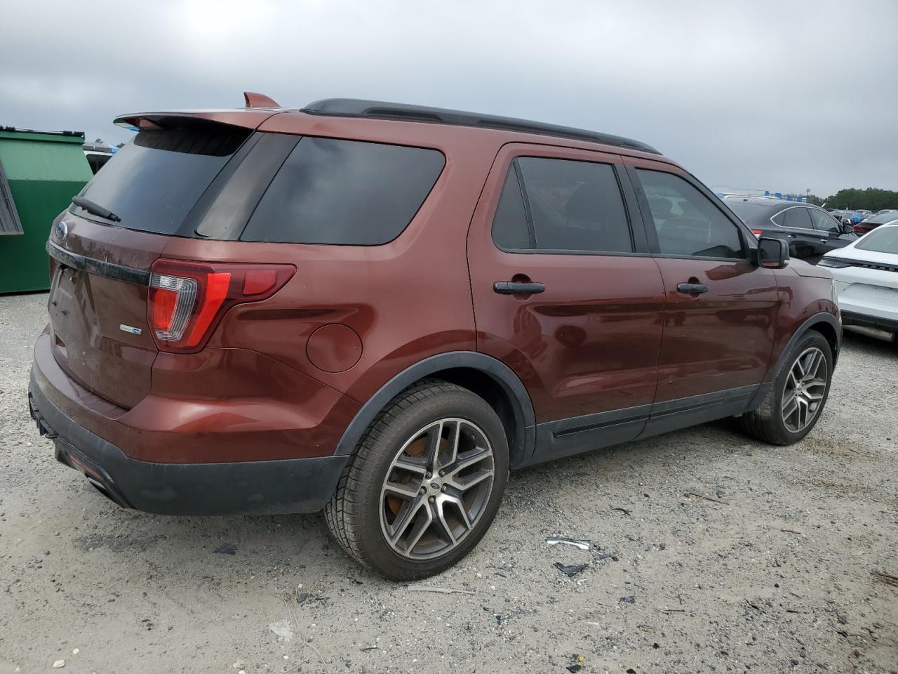 FORD EXPLORER S 2016 burgundy 4dr spor gas 1FM5K8GT9GGA74688 photo #4