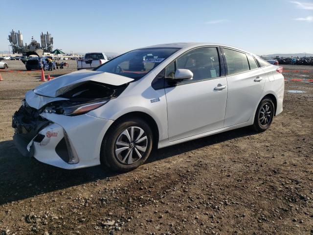 TOYOTA PRIUS PRIM 2017 white  hybrid engine JTDKARFP0H3027160 photo #1