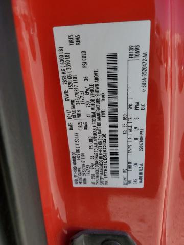 2018 FORD F150 SUPER - 1FTEX1CB5JKC63238
