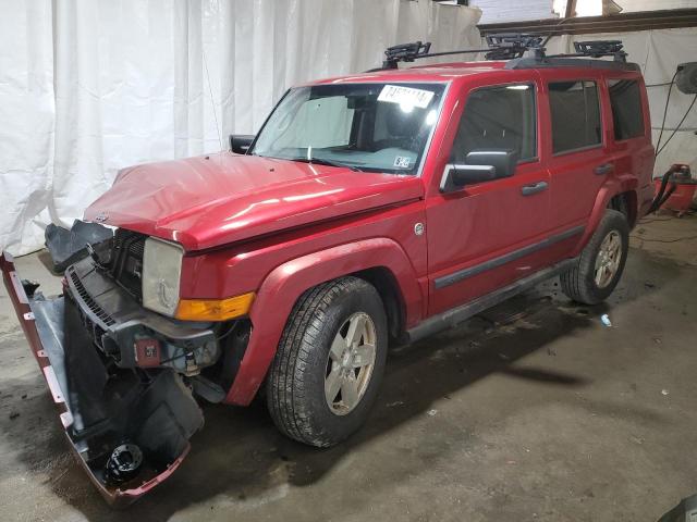 JEEP COMMANDER 2006 red  gas 1J8HG48N26C104236 photo #1