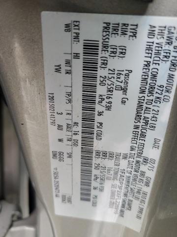 VIN 1FADP3F2XFL226910 2015 FORD FOCUS no.12