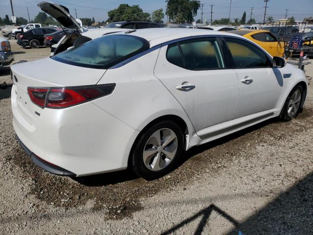 KIA OPTIMA HYB 2015 white sedan 4d hybrid engine KNAGM4AD6F5089089 photo #4