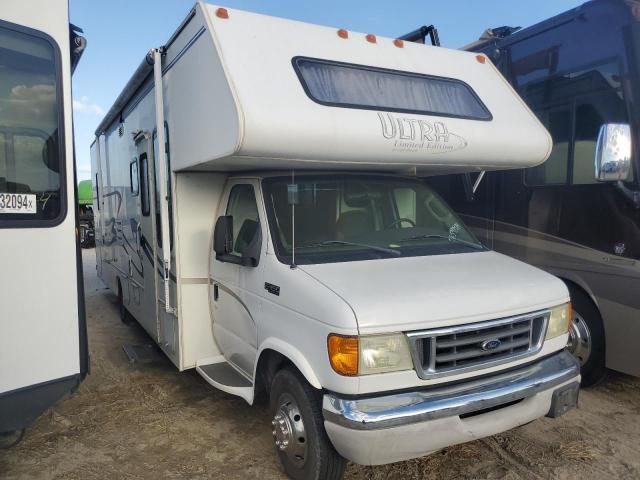 FORD ECON RV 2004 white  gas 1FDXE45S43HB78609 photo #1