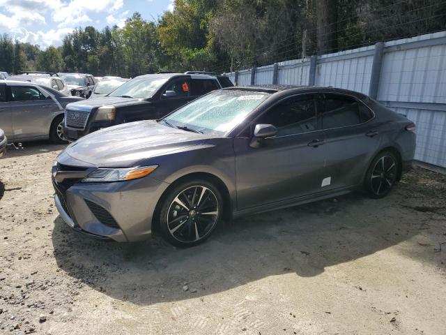 TOYOTA CAMRY XSE 2020 gray  gas 4T1K61AK1LU378351 photo #1