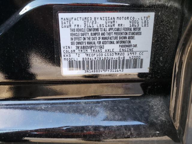 2023 NISSAN SENTRA SR - 3N1AB8DV9PY311643