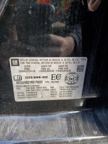 2015 GMC SIERRA K15 - 3GTU2VEC1FG178225