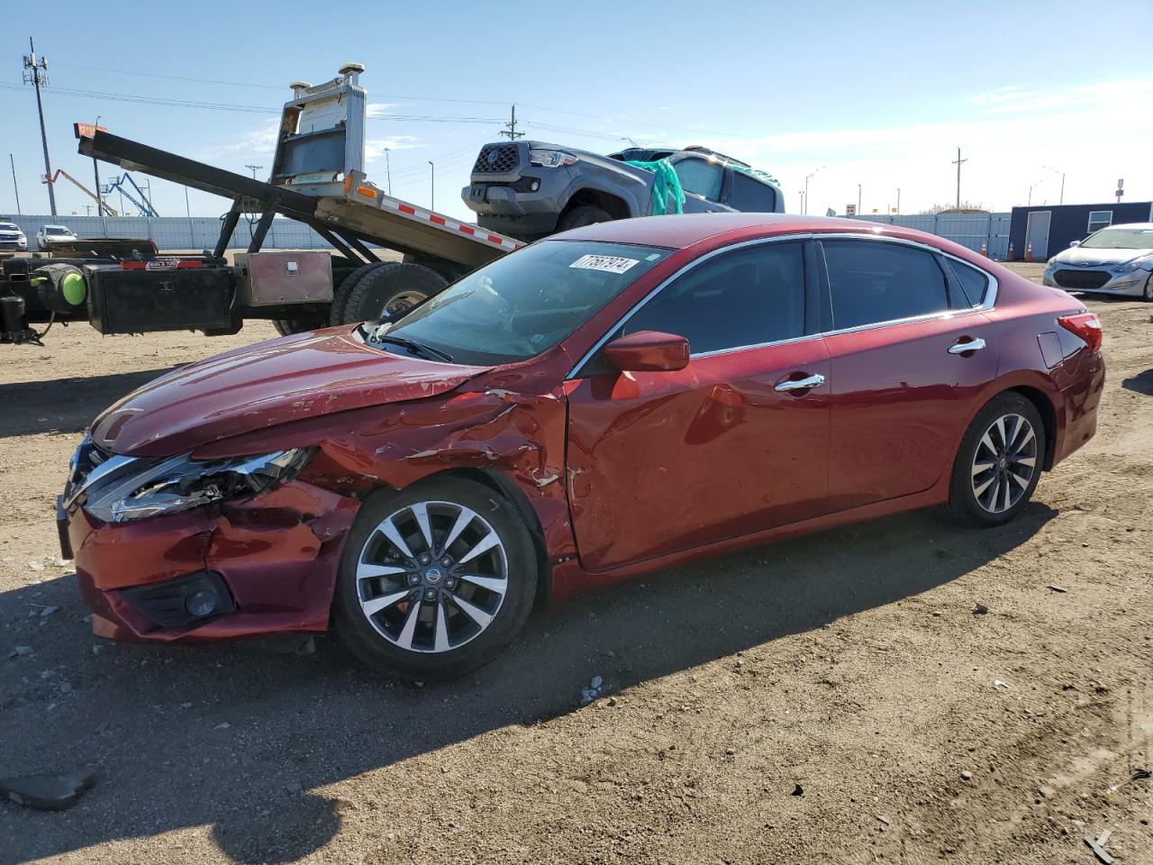 Lot #3046071305 2017 NISSAN ALTIMA 2.5