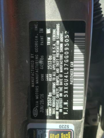 2016 KIA OPTIMA EX - 5XXGU4L37GG095052
