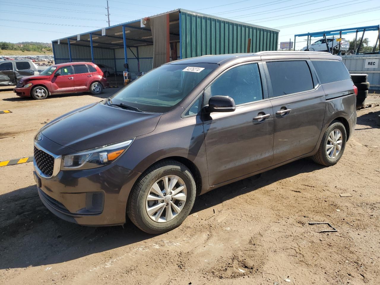 Lot #2896172461 2015 KIA SEDONA LX