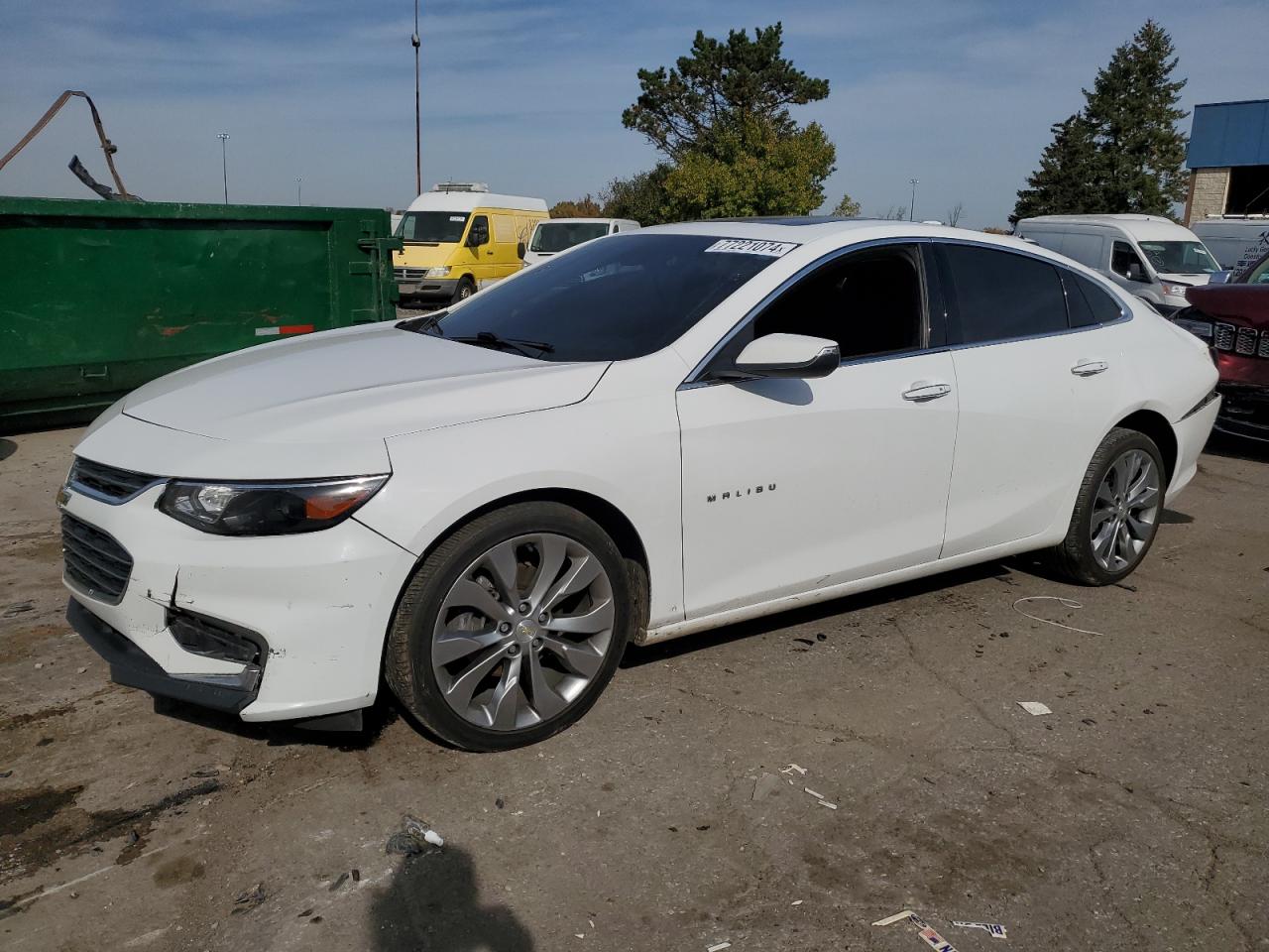  Salvage Chevrolet Malibu