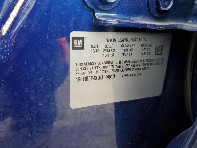 VIN 1G1RB6E4XDU114613 2013 Chevrolet Volt no.13