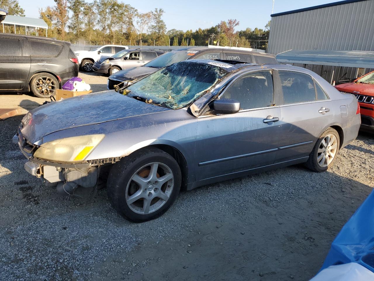 Lot #2973392600 2007 HONDA ACCORD EX