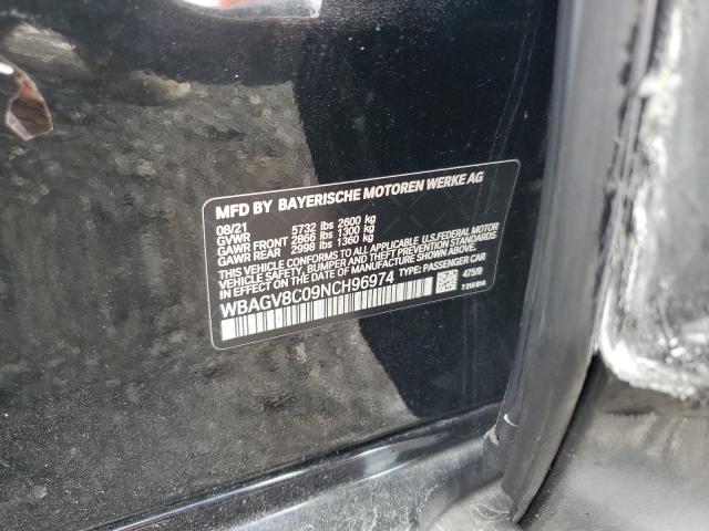 2022 BMW M850XI WBAGV8C09NCH96974