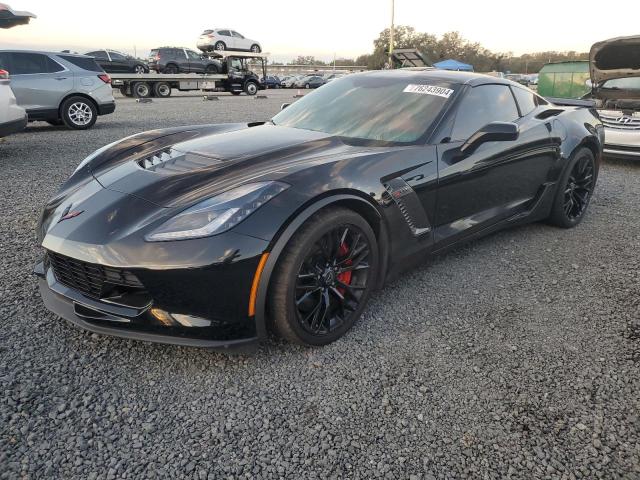 CHEVROLET CORVETTE Z 2015 black  gas 1G1YR2D64F5606585 photo #1