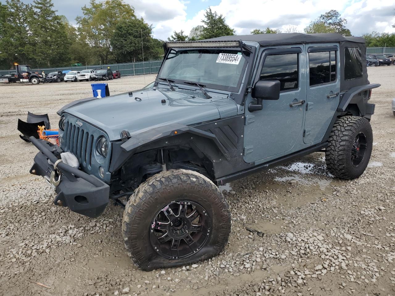 Lot #2977016570 2015 JEEP WRANGLER U