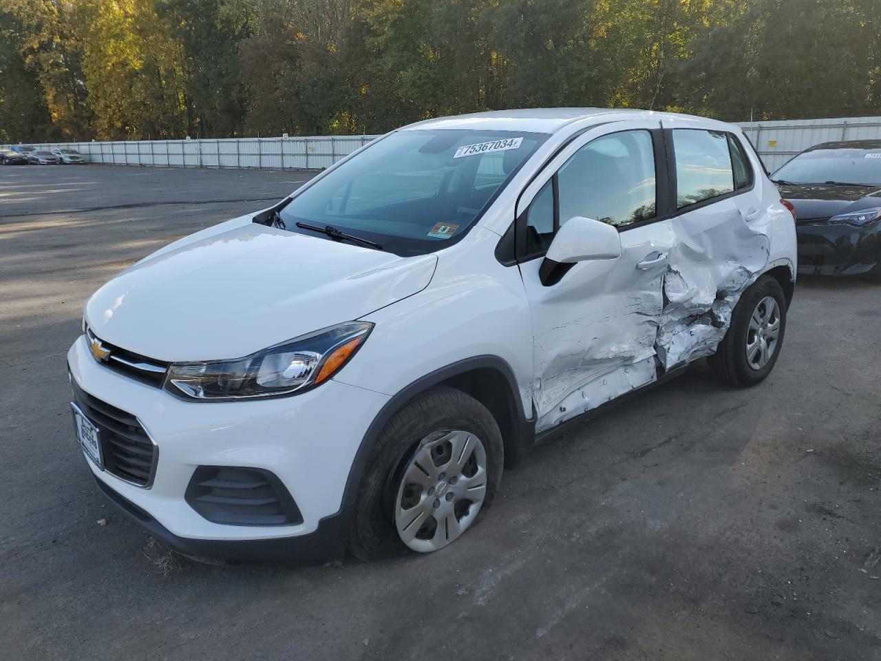 Lot #2969685363 2017 CHEVROLET TRAX LS