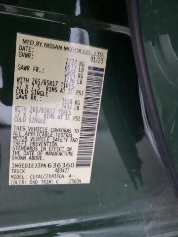 2023 NISSAN FRONTIER S - 1N6ED1EJ3PN636360