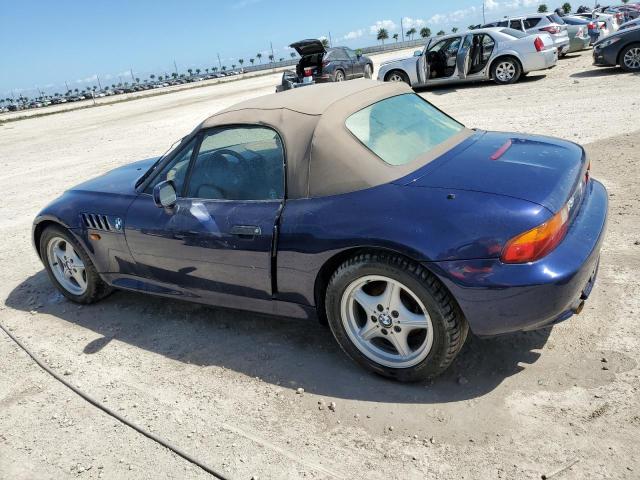 BMW Z3 1.9 1997 blue  gas 4USCH7324VLE04837 photo #3