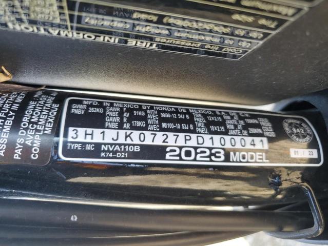 2023 HONDA NVA110 N 3H1JK0727PD100041