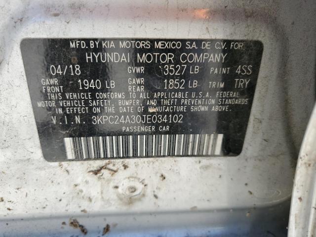 2018 HYUNDAI ACCENT SE - 3KPC24A30JE034102