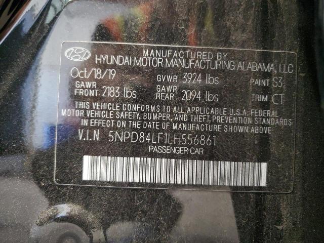 VIN 5NPD84LF1LH556861 2020 Hyundai Elantra, Sel no.13