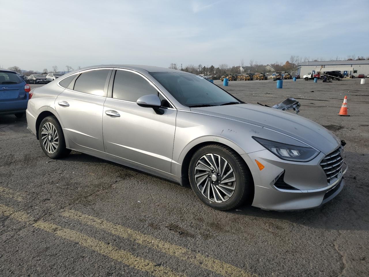 Lot #2991612050 2020 HYUNDAI SONATA HYB