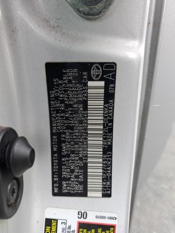 2015 TOYOTA COROLLA L - 2T1BURHE2FC389546