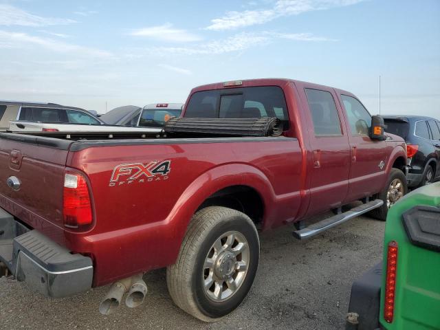 FORD F250 SUPER 2016 red  diesel 1FT7W2BT7GEC59985 photo #4