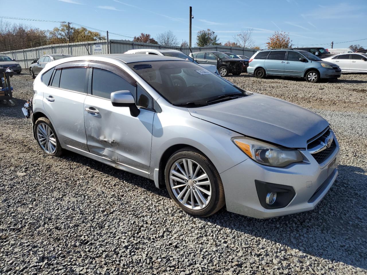 Lot #2945349516 2012 SUBARU IMPREZA LI