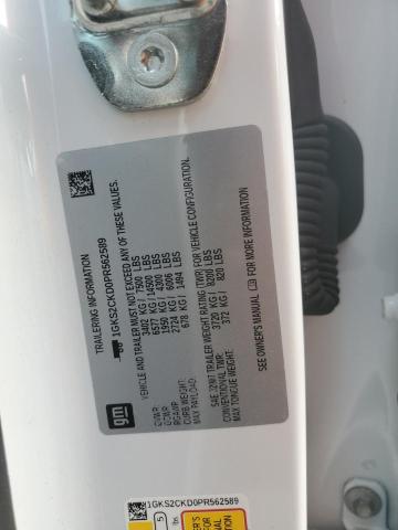 2023 GMC YUKON AT4 1GKS2CKD0PR562589