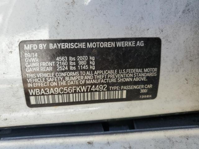 2015 BMW 335 I - WBA3A9C56FKW74492