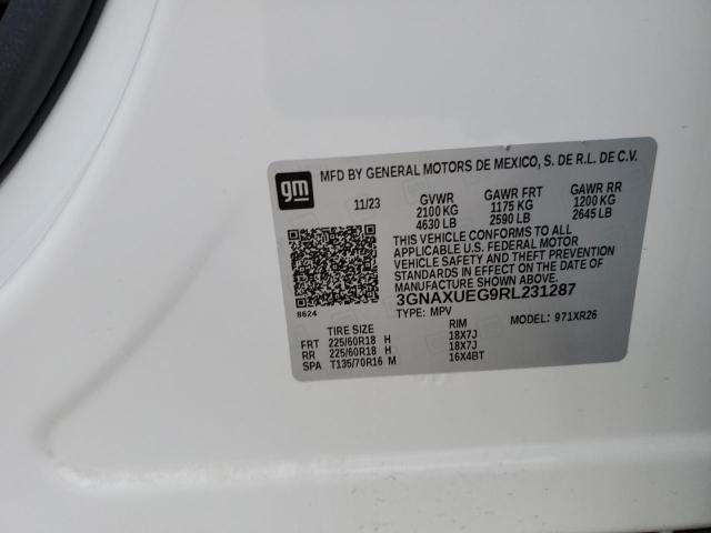 VIN 3GNAXUEG9RL231287 2024 CHEVROLET EQUINOX no.13