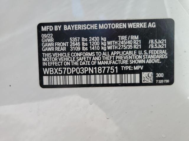 2023 BMW X3 XDRIVE3 - WBX57DP03PN187751